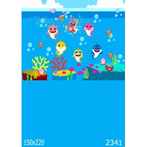 FUNDO FOTOGRÁFICO EM MALHA INFANTIL REF.2341