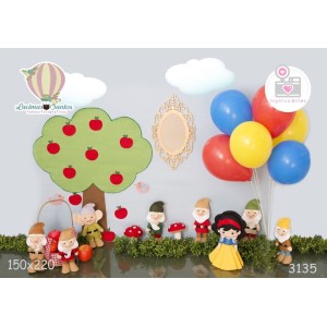 FUNDO FOTOGRÁFICO EM MALHA EXCLUSIVO INFANTIL REF.3135