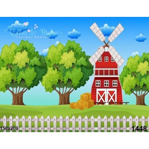 FUNDO FOTOGRÁFICO EM MALHA INFANTIL REF.1448