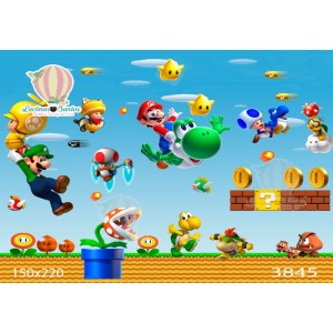 FUNDO FOTOGRÁFICO EM MALHA INFANTIL REF.3845