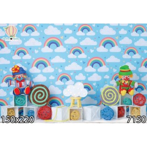 FUNDO FOTOGRÁFICO EM MALHA INFANTIL REF.7150
