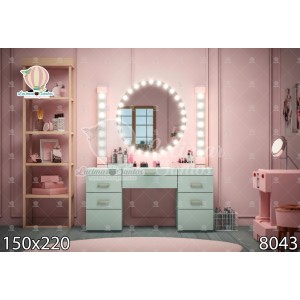 FUNDO FOTOGRÁFICO EM MALHA MENINA  REF.8043