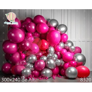 FUNDO FOTOGRÁFICO EM MALHA GG BEXIGAS  REF.8320