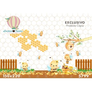 FUNDO FOTOGRÁFICO EM MALHA EXCLUSIVO INFANTIL REF.5799