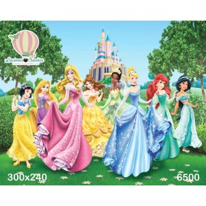 FUNDO FOTOGRÁFICO EM MALHA GG PRINCESAS REF.6500