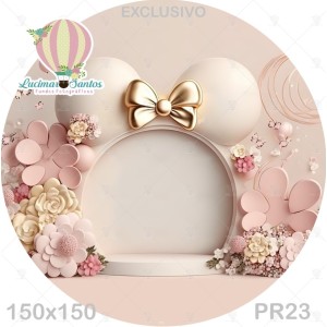 PAINEL REDONDO MINNIE REF. PR 23