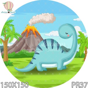 PAINEL REDONDO DINOSSAURO REF. PR 37