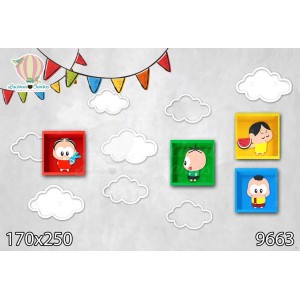 FUNDO FOTOGRÁFICO EM MALHA EXCLUSIVO INFANTIL REF.9663