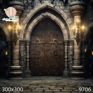 FUNDO FOTOGRÁFICO EM MALHA GG CASTELO REF.9706