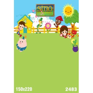 FUNDO FOTOGRÁFICO EM MALHA INFANTIL REF.2483