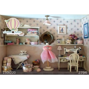 FUNDO FOTOGRÁFICO EM MALHA MENINA REF.2794